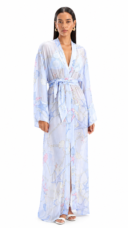 Fortune Ephemeral Robe Dress for Women ,perfect night vibe